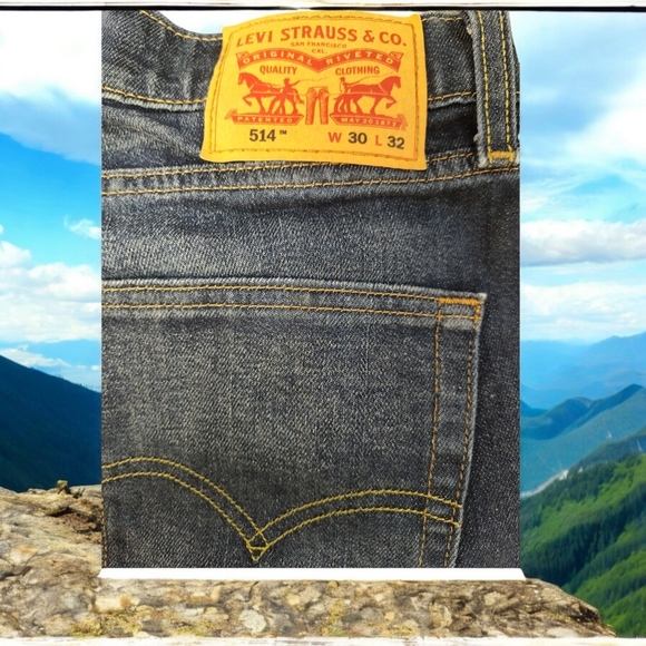 NWOT Men's Levi's 514 Straight Leg, 30 x 32 - Picture 3 of 4